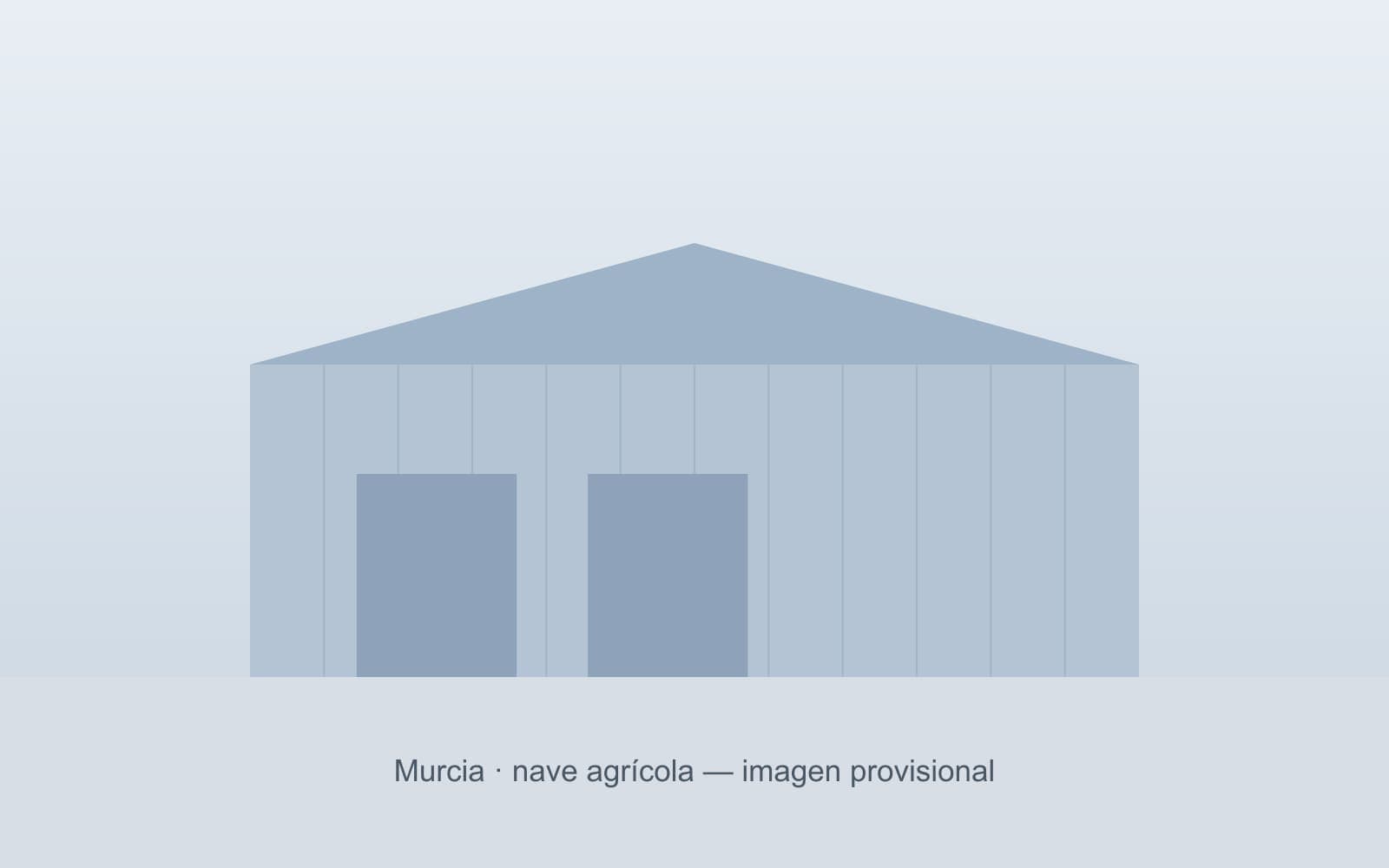 Agricultural building in the Region of Murcia
